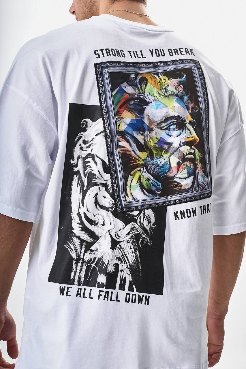 חולצה strong till לבנה