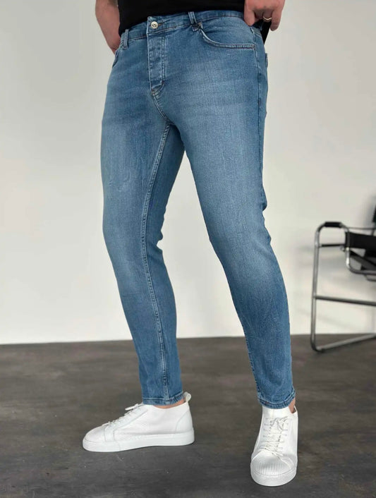 ג׳ינס סקיני LD6 כחול